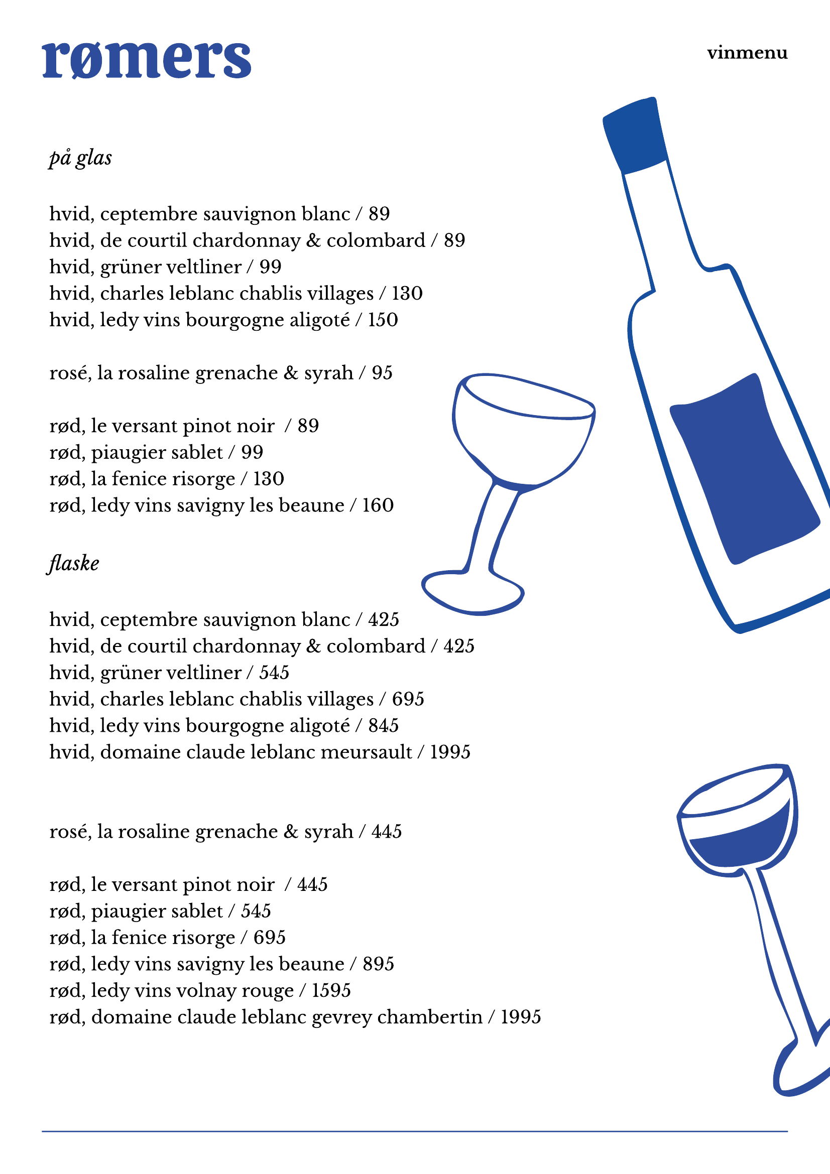 Vin & Champagne — side 1